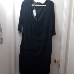 Elegant Black Women's Dress